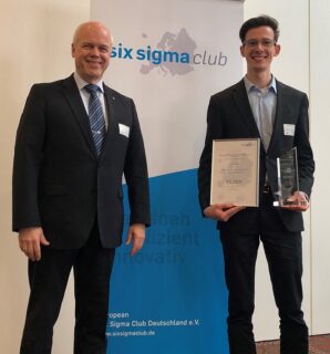 Zum Artikel "Deutscher Six Sigma Preis für Business Excellence in Silber"